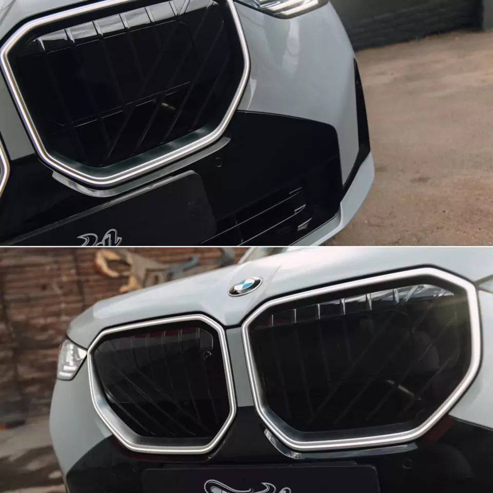 Забронировали BMW X3 прозрачным сатиновым полиуретаном